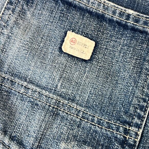 Women’s Adriano Goldschmied carpenter cropped mid rise jeans size 27 - Picture 7 of 9
